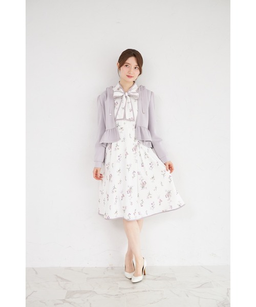 TOCCA 160【極美品】裾フリルパーカー tocco closet（トッコ クローゼット） パーカー ハートチャーム