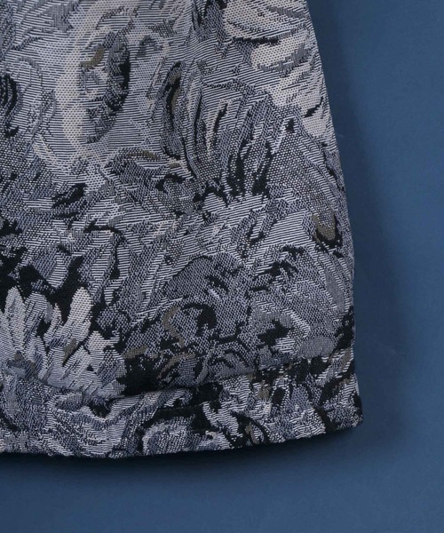 「ANPAS」 「garcon wave」ブルゾン L グレー メンズ_画像5