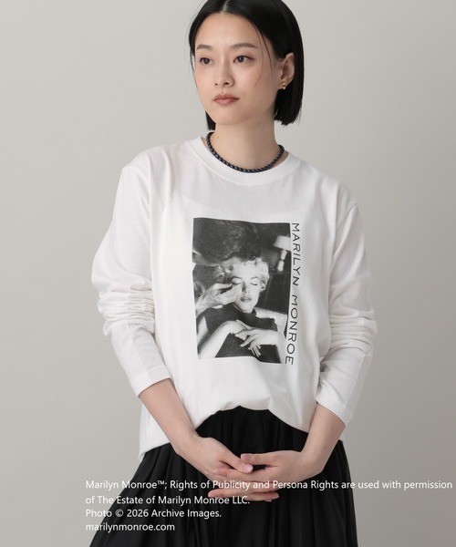 tシャツ Marilyn TEE_長袖 レディースの画像
