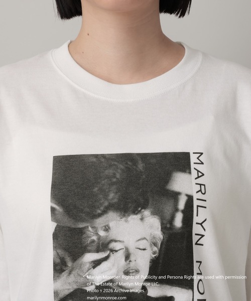 tシャツ Marilyn TEE_長袖 レディースの画像