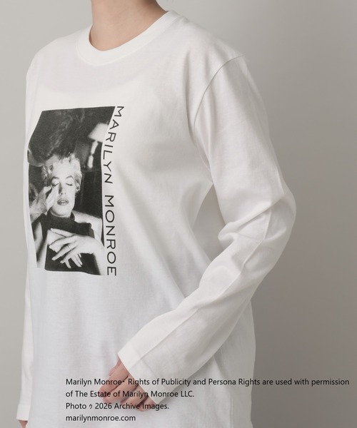 tシャツ Marilyn TEE_長袖 レディースの画像