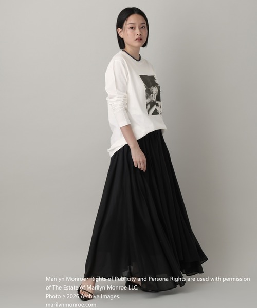 tシャツ Marilyn TEE_長袖 レディースの画像