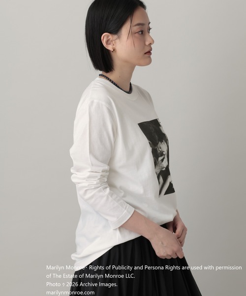 tシャツ Marilyn TEE_長袖 レディースの画像