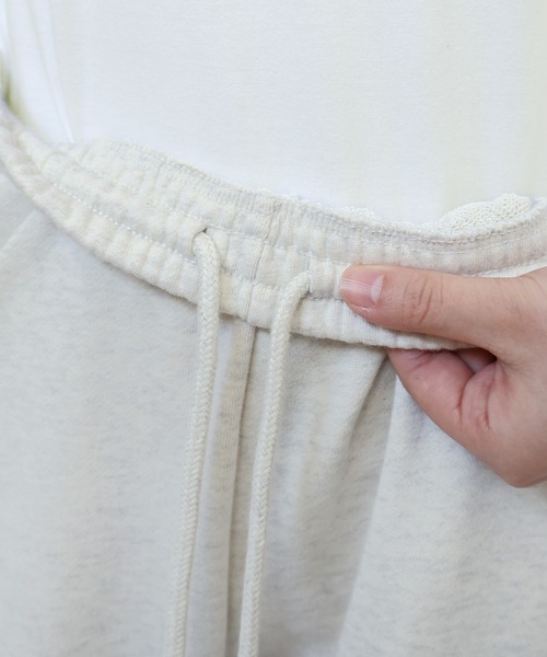 「ANME」 スウェットパンツ M 杢グレー レディース_画像9