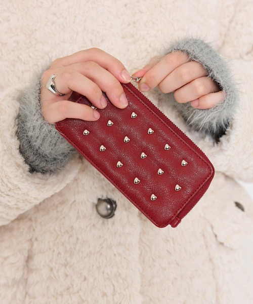 「TINA：JOJUN」 カードケース F シルバー レディース_画像2