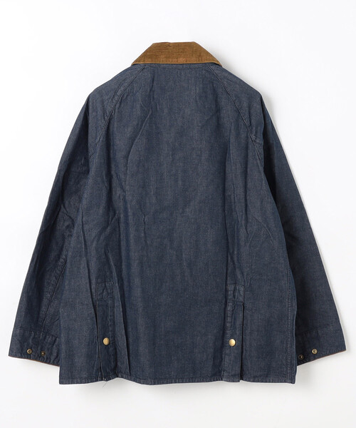 ブルゾン アウター Barbour/バブアー OS BEDALE DENIM CASUAL JACKET メンズの画像