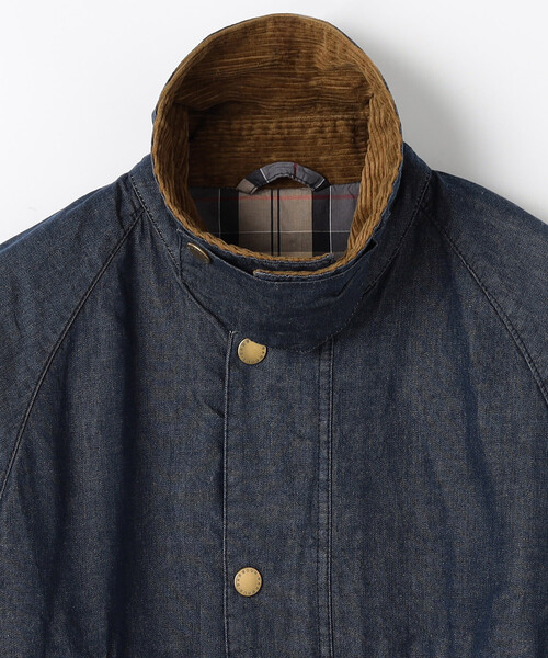 ブルゾン アウター Barbour/バブアー OS BEDALE DENIM CASUAL JACKET メンズの画像