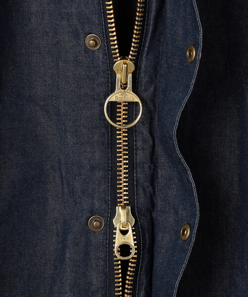 ブルゾン アウター Barbour/バブアー OS BEDALE DENIM CASUAL JACKET メンズの画像