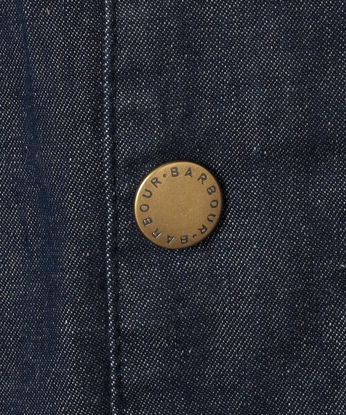 ブルゾン アウター Barbour/バブアー OS BEDALE DENIM CASUAL JACKET メンズの画像