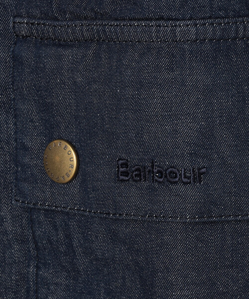 ブルゾン アウター Barbour/バブアー OS BEDALE DENIM CASUAL JACKET メンズの画像