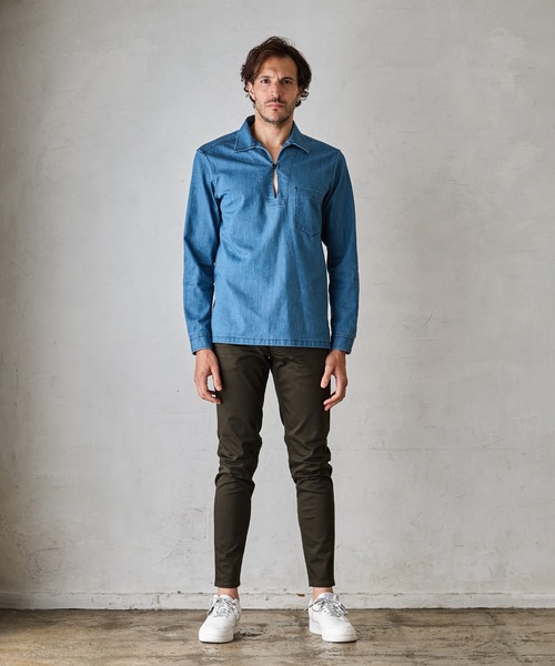 「RATTLE TRAP」 長袖シャツ S ライトグレー メンズ_画像7