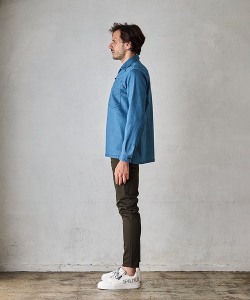 「RATTLE TRAP」 長袖シャツ S ライトグレー メンズ_画像8