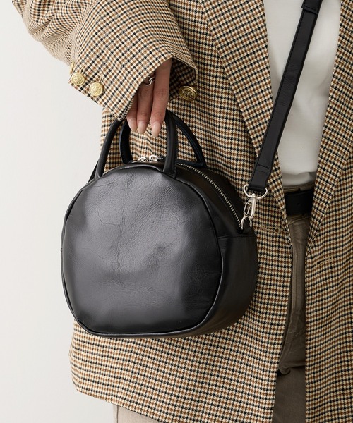 ショルダーバッグ バッグ 「TIDEWAY」ICY ROUND 2WAY BAG レディース 