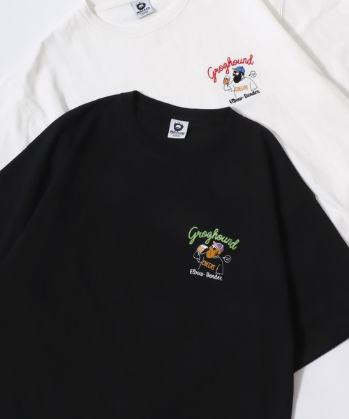 Lazar（ラザル） tシャツ 半袖 Beard Man Embroidery SS Tee/接触冷感