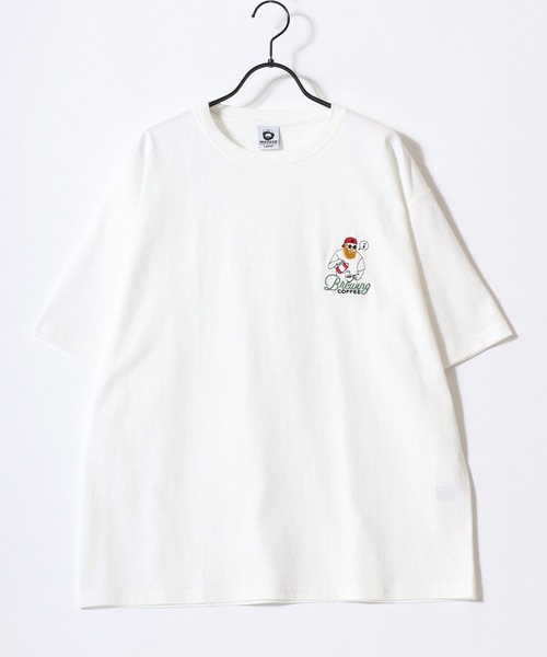 Lazar（ラザル） tシャツ 半袖 Beard Man Embroidery SS Tee/接触冷感
