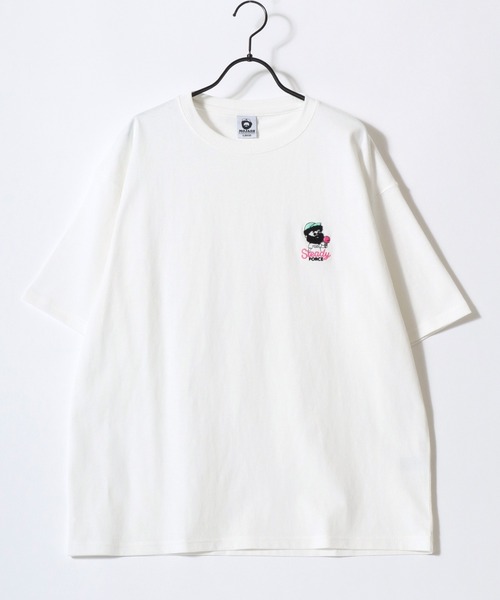 Lazar（ラザル） tシャツ 半袖 Beard Man Embroidery SS Tee/接触冷感