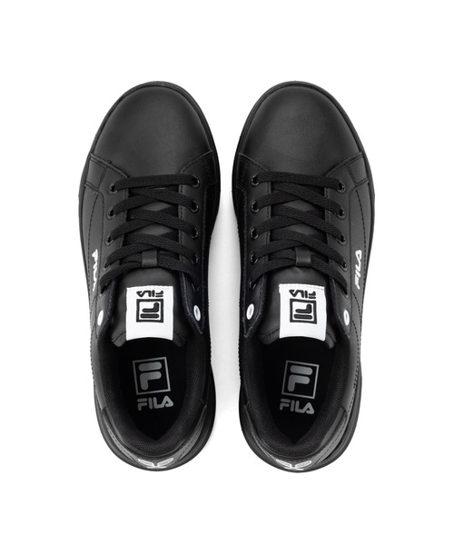 「FILA」 ローカットスニーカー 25.0cm ブラック レディース_画像3