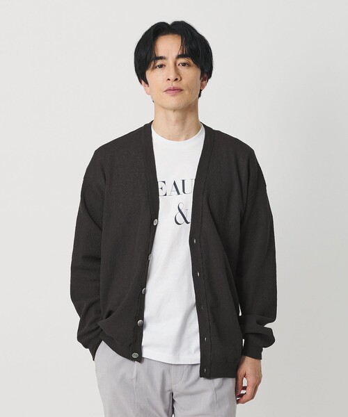 BEAUTY＆YOUTH UNITED ARROWS カーディガン エアミラノ Vネック