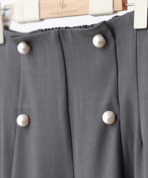 「SAISON DE PAPILLON」 スラックス M ブラウン レディース_画像2