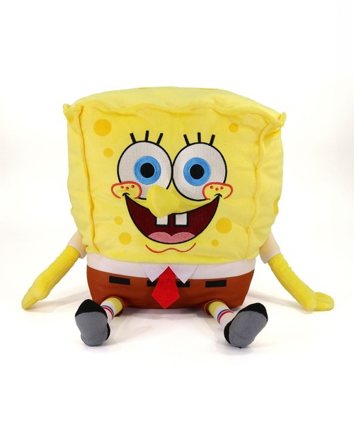 スポンジボブ フィギュア＆クッションセット THE BAREFOOT フィギュア 「 Sponge Bob / スポンジ・ボブ