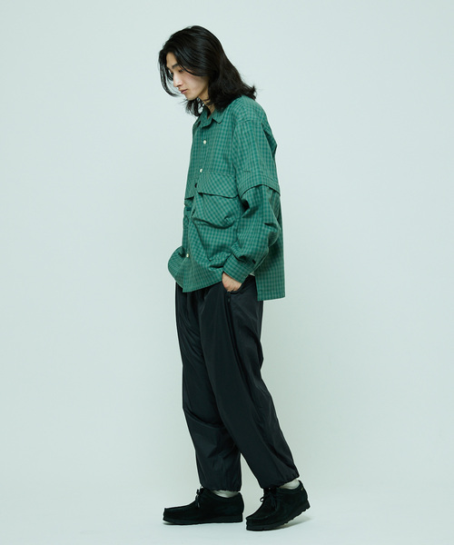 「DAIWA PIER39」 イージーパンツ MEDIUM ブラック メンズの画像