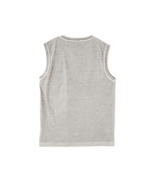 MHL.（エムエイチエル） tシャツ GARMENT DYE BASIC JERSEY TOP メンズ