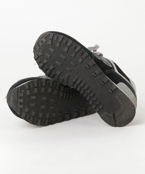 「New Balance」 ローカットスニーカー 22cm ブラック レディース_画像3