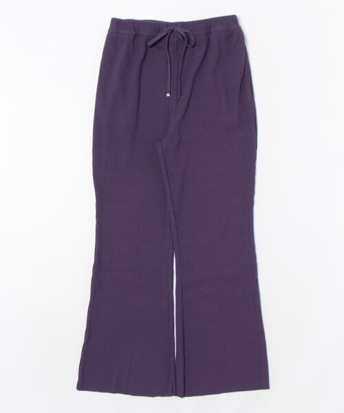 「LOWRYS FARM」 イージーパンツ MEDIUM パープル レディース_画像2