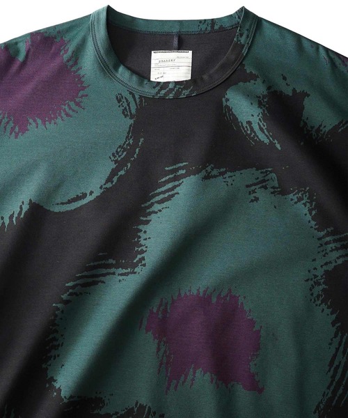 「SHAREEF」 長袖Tシャツ 1 グリーン メンズ_画像4