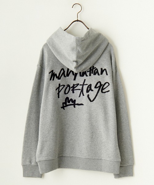 「Manhattan Portage」 プルオーバーパーカー X-LARGE ブラック レディース_画像6