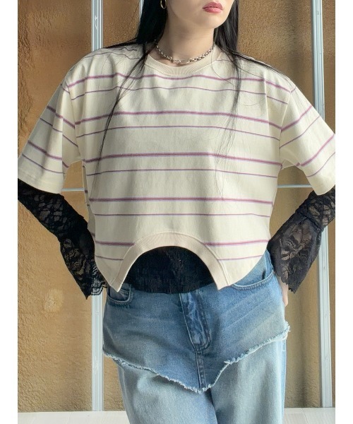 ELCHELE（エルチェレ） tシャツ SAKASA OVER TEE レディース
