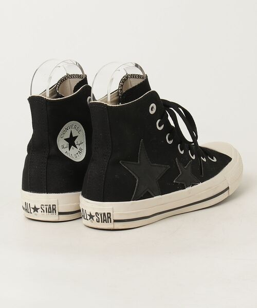 「CONVERSE」 ハイカットスニーカー 24.5cm ブラック レディース_画像2
