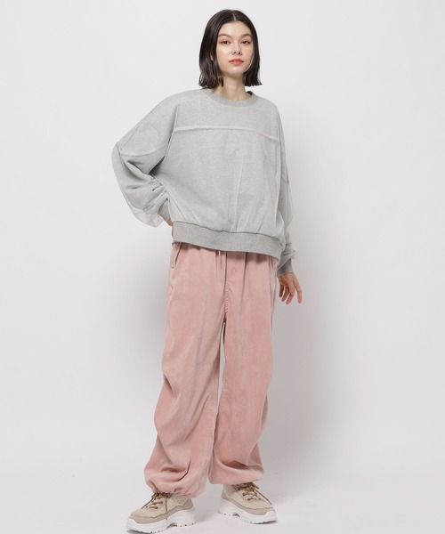 「niko and...」 スウェットカットソー MEDIUM ブルー レディース_画像8