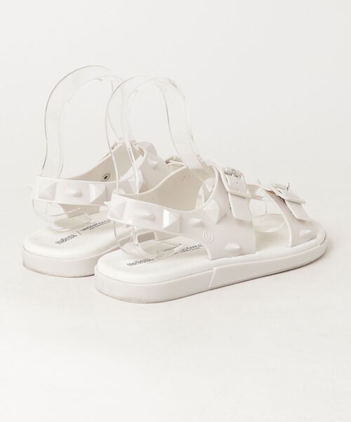 「melissa」 フラットサンダル 38 ホワイト レディース_画像2