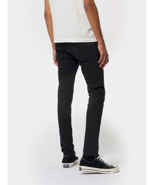 ヌーディージーンズ　ブラックスキニーデニム Nudie Jeans（ヌーディージーンズ） スキニーデニムパンツ 31inch