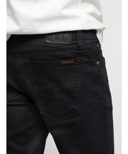 ヌーディージーンズ　ブラックスキニーデニム Nudie Jeans（ヌーディージーンズ） スキニーデニムパンツ 31inch