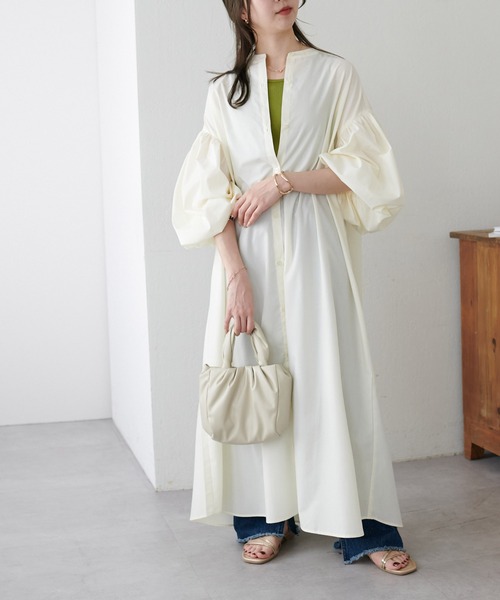 「DISCOAT」 長袖ワンピース MEDIUM ブラック レディース_画像6