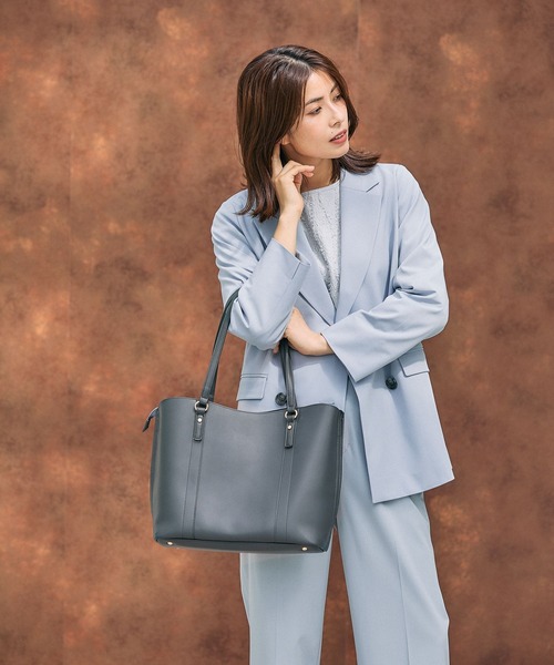「GLOBAL WORK」 テーラードジャケット LARGE モカ レディース_画像6