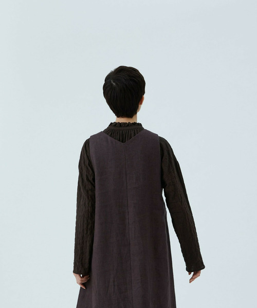 「conges payes ADIEU TRISTESSE」 長袖ブラウス 38 グレー系その他 レディース_画像3
