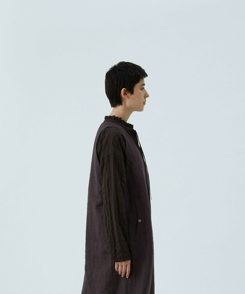 「conges payes ADIEU TRISTESSE」 長袖ブラウス 38 グレー系その他 レディース_画像4