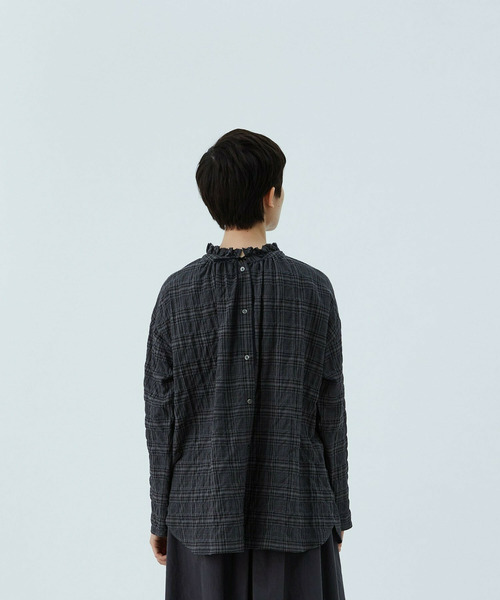 「conges payes ADIEU TRISTESSE」 長袖ブラウス 38 グレー系その他 レディース_画像5