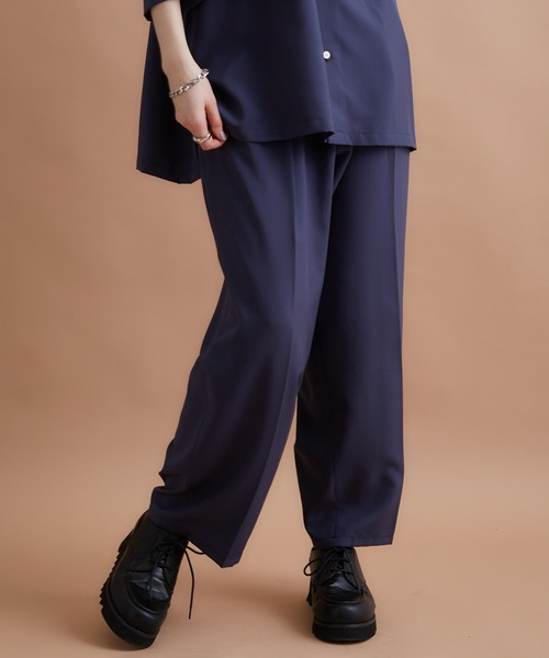 「JUNRED」 スラックス M ブラック メンズ_画像4