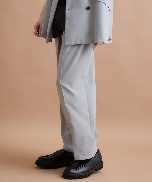 「JUNRED」 スラックス M ブラック メンズ_画像6