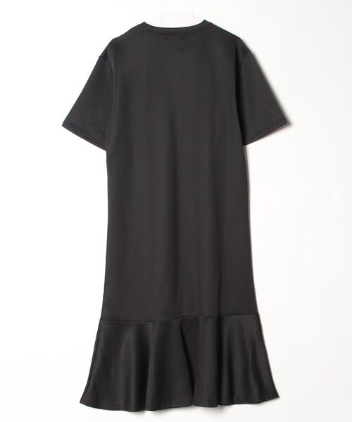 「fifth」 半袖ワンピース MEDIUM ブラック レディース_画像2