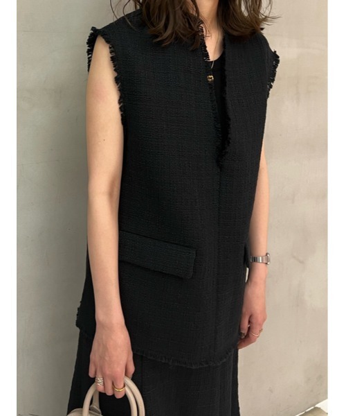 「Mila Owen」 半袖チュニック 0 グリーン レディース_画像2