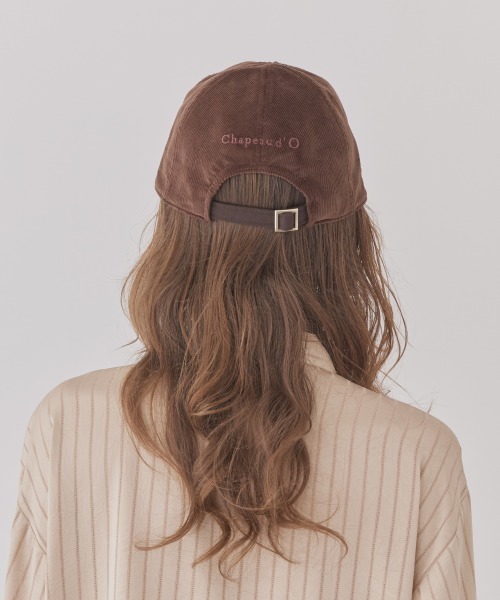 Chapeau d' O（シャポードオー） キャップ 帽子 レディース Corduroy