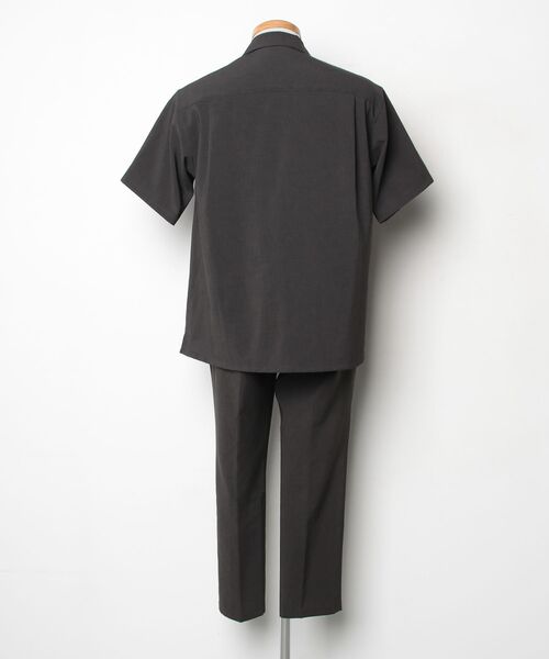 アダム・エ・ロペ メンズ サマーセットアップ半袖長袖パンツ M グレー ADAM ET ROPE'（アダムエロペ） セットアップ M グレー メンズ