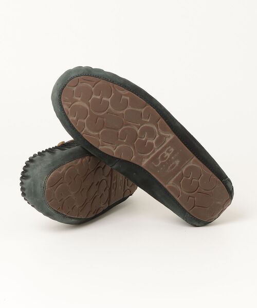 「UGG」 モカシンシューズ 25cm ブラック レディース_画像3