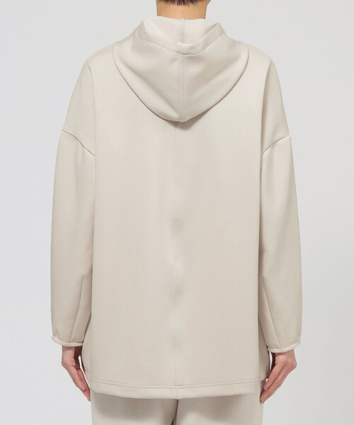「EVEX by KRIZIA」 ジップアップパーカー 40 ダークネイビー レディース_画像6