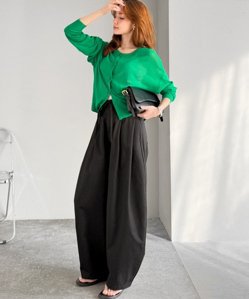 「classicalelf」 スラックス SMALL ブラック レディース_画像5